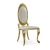 Import Gold Metal Stainless Steel Frame High Back Wedding Party Chair Hotel Chairs from China