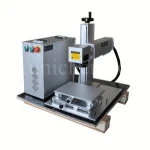 Gold quality egg marking from jinan acrylic fiber 20w 30w fiber laser marking machine