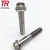 Import GR5 M12 titanium hex flanged bolt from China