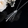 Grace Jewelry Luxury Tassel Women 925 Sterling Silver Custom Necklace Fashion Jewelry Pendants Charms