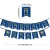 Import Graduation Banners Gold Paper Letter Flags Bunting Paper Garland for Graduation Party Decoration Congrats Grad Congratulations from China
