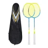 Graphite badminton racket set full carbon professional sporting racket with nice price