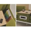 green fabric office sofa modern office sofas and chairs