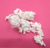 GRS standard filling bear toys materials 100% polyester 15Dx32mm Hollow conjugated siliconised white polyester staple fiber