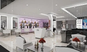 Hair Dressing Studio Design Shopping Mall Nail Bar Kiosk Beauty Salon Store