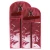 Import Hair Extension Holder Wig Hanger Storage Bags Wig Carrier with Wooden Hanger from China