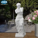 hand carved white Birth of Venus marble statue
