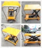 Hand lift table Hydraulic lifter with caster Manual lift table with conveyor Hand scissor lift trolley PT150 PT300A PTS150