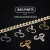 Import Handbag Accessories Screw Fixed Chain Adjusting Buckle Shortening Buckle Bag Chain Length Adjusting Metal Buckle from China
