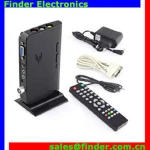 HD LCD Analog External TV Box / TV Tuner for LCD and CRT monitor,Digital computer TV Program Receiver (NTSC & PAL Format)