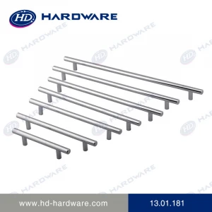 HDHARDWARE Furniture Metal Steel T-Bar Handle Pull for Furniture/Kitchen Cabinet/Door/Drawer 13.01.181