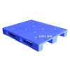 HDPE logistic plastic pallet with steel tubes reinforced made in China Guangzhou factory