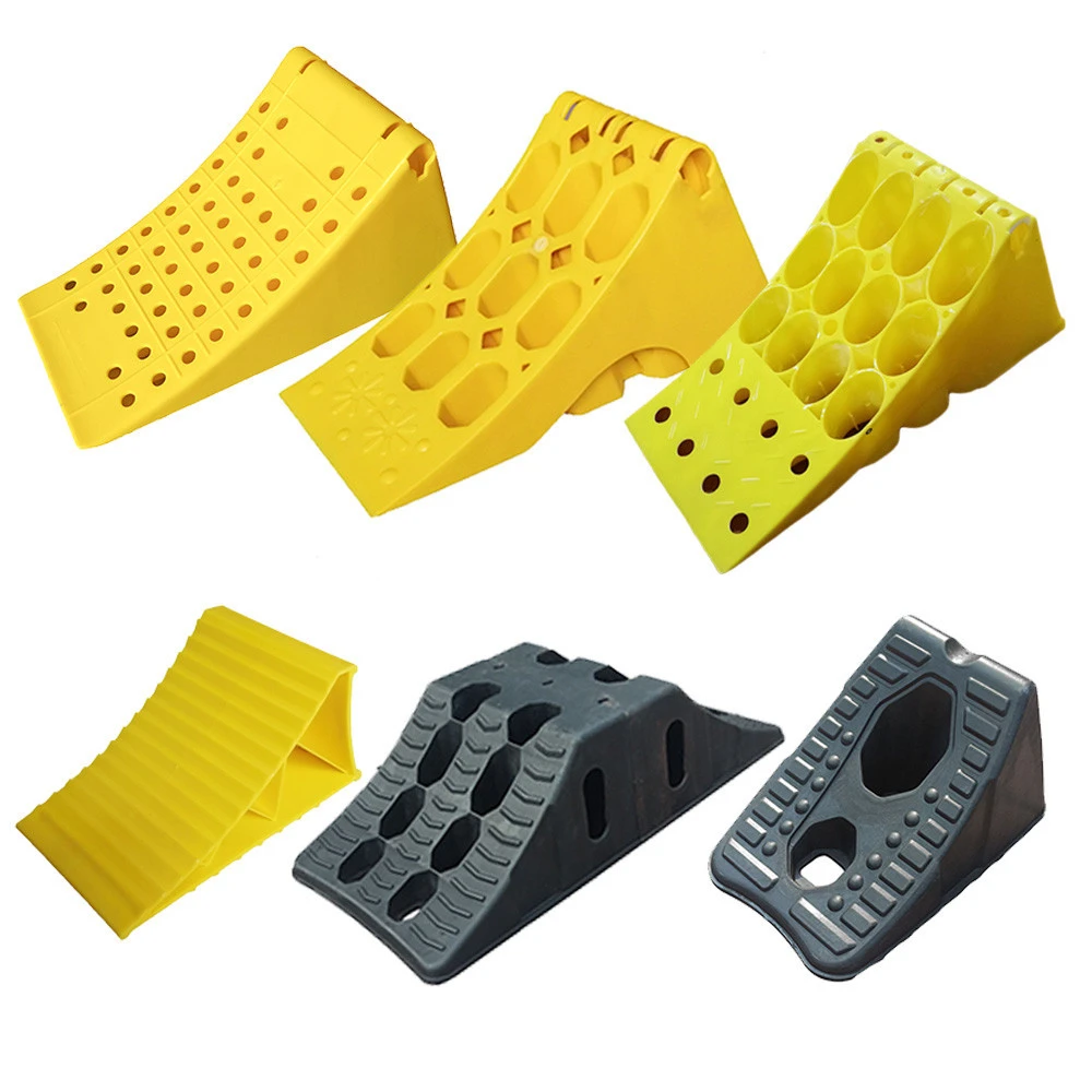 HDPE Plastic Wheel Chock for Car Vehicle Truck RV Camper Trailer ATV