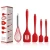 Import Heat Resistant Silicone Spatulas Set - Rubber Spatula Kitchen Utensils Non-Stick for Cooking, Baking and Mixing from China