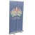Import Heavy base roll up standee desk roll up stand a4 size mini banner tabletop display roll up stand from China