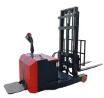 Heavy-Duty Counterbalance Electric Reach Truck 1500kg Forklift Electric Jack 3m Stacker DC Motor with 2.2kw