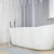 Import Heavy Duty Waterproof  Mildew Resistant PEVA Shower Curtain from China
