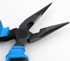 High carbon steel needle nose pliers.6 &quot;8&quot; electrical pliers