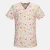 Import High Cartoon print surgical uniforms pharmacy hospital nurse scrubs tops breathable beauty salon dentistry pet doctor overalls from China
