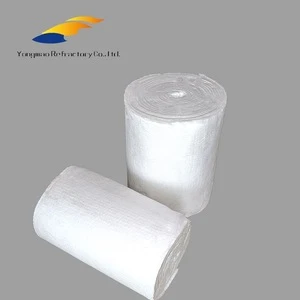 High density aluminum silicate spun ceramic fiber blanket products