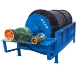 High efficiency sand screen machine trommel drum screen separator