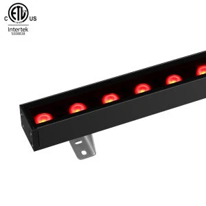 High Quality 24VDC Waterproof IP66 Outdoor Single Red Color 25 Watts Led Wall Washer Lighting