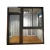 Import High quality aluminum glass hinged door exterior hinges door from China