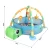 Import High quality baby fitness mat toys protective fence multifunction baby gym playmat with ocean balls from China