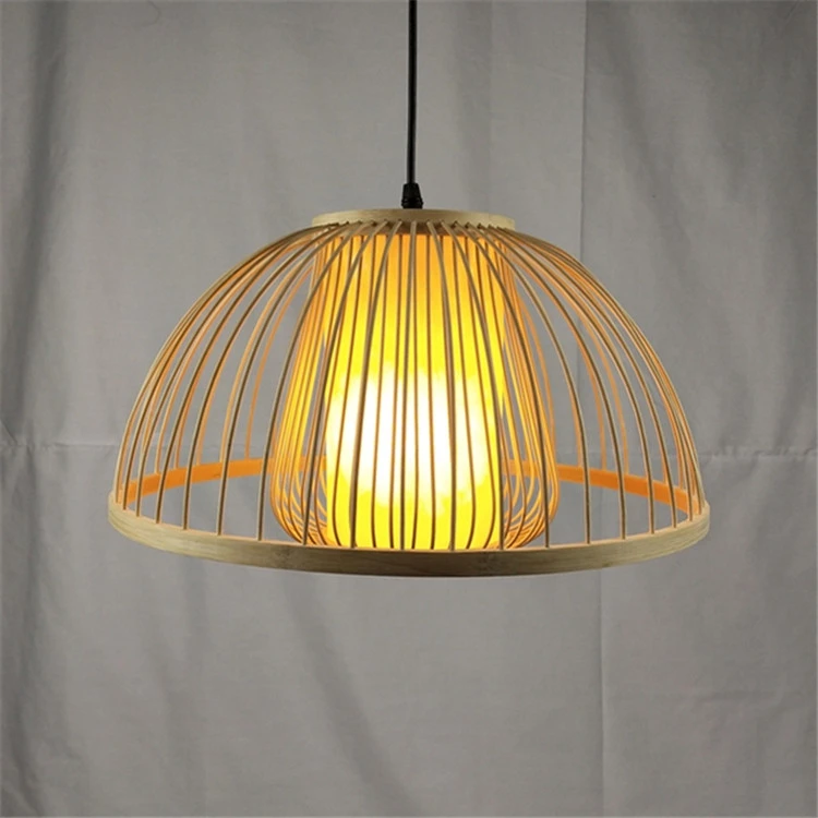 High quality bamboo lamp shade, lighting covers handmade bamboo shade woven lampshade for table lamp
