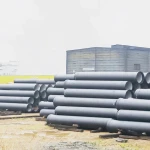 High quality C40 C30 C25 K9 ISO2531 EN545 black ductile cast iron pipes
