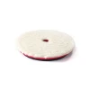high quality car care bevel edge wool polishing pad for dual action polisher