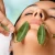 High Quality Custom Double Welded Xiuyan Jade Facial Massage 100% Natural Green Jade Roller