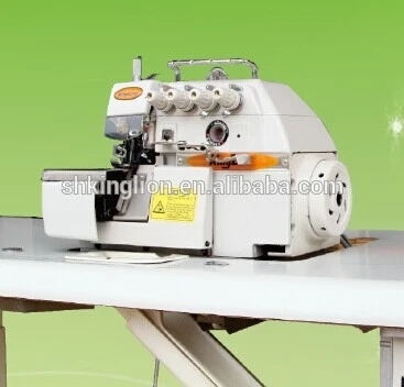 High quality high speed 4 threads overlock sewing machine