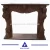 Import high quality indoor hand carved Marble electric imitation fireplace from China