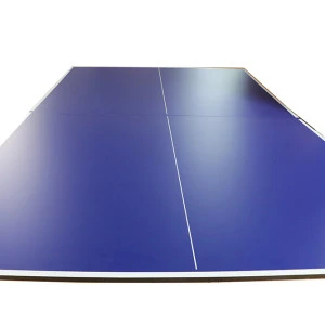 High Quality Indoor Single Folding Mobile Pingpong Table Tennis Table with Wheel