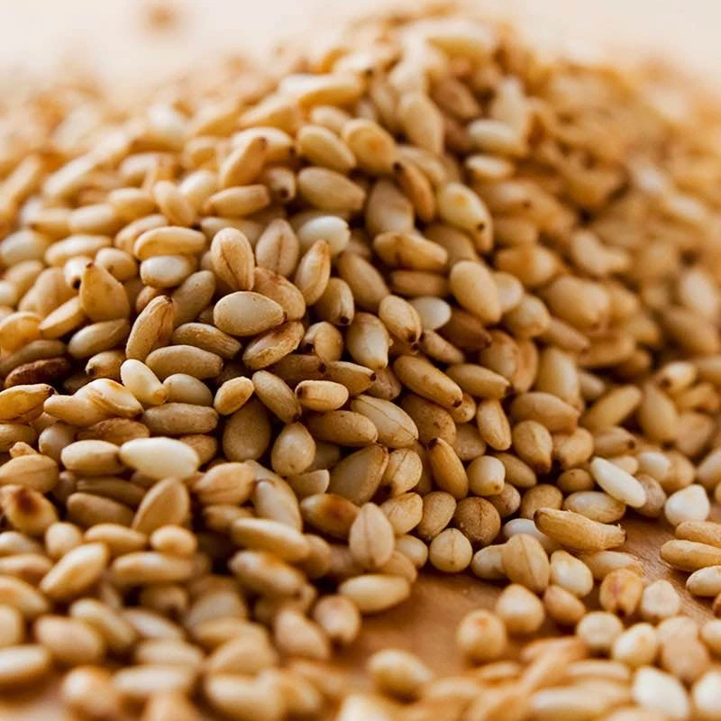 High Quality Low Price Roasted Natural White sesame seeds for Cookies / Bakery Items for oil seed