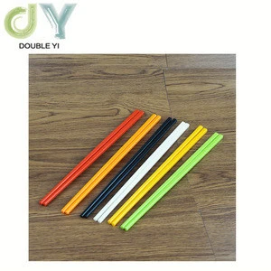High quality melamine chopsticks, 27cm colorful plastic chopsticks