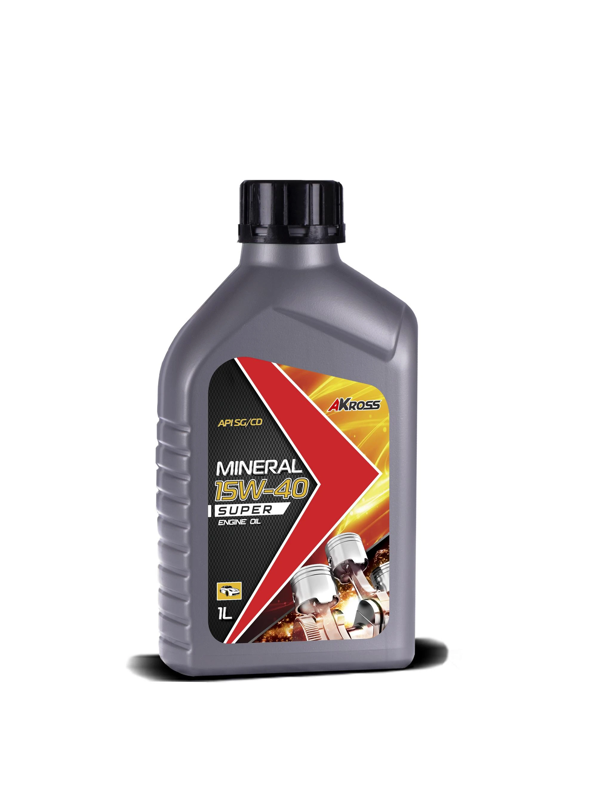 High quality multigrade mineral motor oil lubricant protects engine