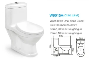High quality preschool mini ceramic one piece baby kids toilets