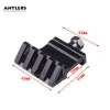 High Quality Tactical Accessories Offset Mount 45 degree Angle 4 Slot Side With Picatinny Rail Scope Mount