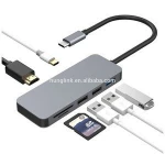 High Speed Aluminium USB C 3.0 4K Power Delivery Suppliers Charger 4 Port Usb Hub