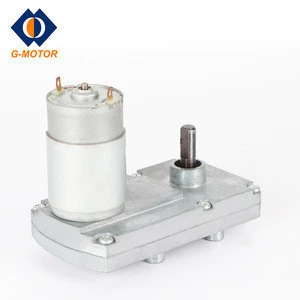 high torque low rpm dc gear motor for car usage