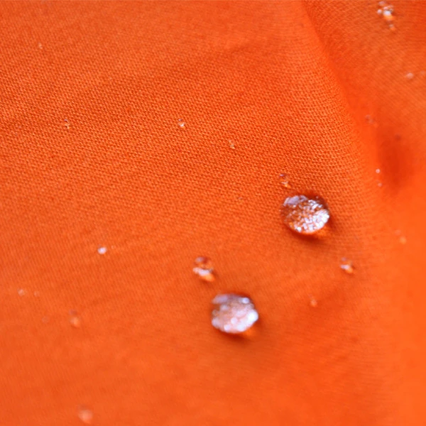 High Visibility Functional Waterproof Fireproof Fluorescent Orange Fabric