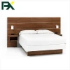 Holiday Inn double bed hotel solid wood bedroom set,wood home furniture fancy bedroom set
