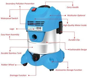 Home Appliance Wet And Dry Vaccum Cleaner From Behelder