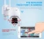 Import Home Outdoor Wireless Camera 5.0X Digital Zoom 2 MP Lens 1080P HD Wifi House Security Camera Easy Installation CCTV Cameras from China