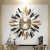 Import Home Retro Wall Clock 3D DIY Metal Mirror Sticker For Home Decoration Living Room Electronic Clock Wall Decoration Hanging Watch from China