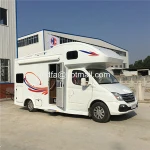 Homemade mobile cross-country trailer 2-6 people motor homes