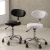 Import Honggang furniture salon equipment white small stool saddle chair beauty salon chair barber chair from China