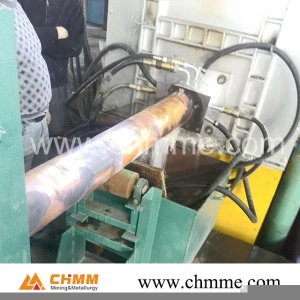 Horizontal continuous casting equipment for 8mm-100mm copper billet/rod